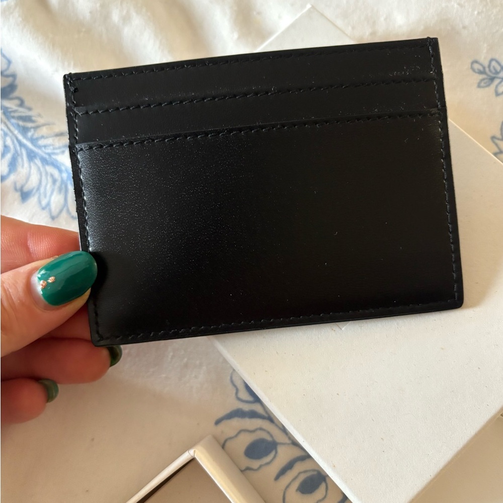 Saint Laurent Sleek Black Card Holder - Picture 4 of 4